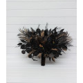 Black and Gold Gothic Wedding Bouquet – Vintage Style Bridal and Bridesmaid Designs