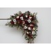  Flower arch arrangement in burgundy ivory white colors.  Arbor flowers. Floral archway. Faux flowers for wedding arch. 5310