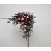  Flower arch arrangement in burgundy blush pink colors.  Arbor flowers. Floral archway. Faux flowers for wedding arch. 5080