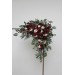  Flower arch arrangement in burgundy blush pink colors.  Arbor flowers. Floral archway. Faux flowers for wedding arch. 5080