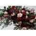  Flower arch arrangement in burgundy blush pink colors.  Arbor flowers. Floral archway. Faux flowers for wedding arch. 5080