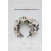 Beige white blush pink flower crown. Hair wreath. Flower girl crown. Wedding flowers. 0028 EU UK