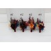 Wedding boutonnieres and wrist corsage in rust orange burgundy navy blue color theme. Flower accessories. 0043 EU UK