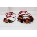 Rust orange burgundy blue flower crown. Hair wreath. Flower girl crown. Wedding flowers. 0043 EU UK