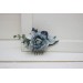 Flower comb in dusty blue navy blue white  color scheme. Wedding accessories for hair. Bridal flower comb. Bridesmaid floral comb. VERA EU UK