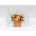 Pocket boutonniere in terracotta rust mustard ivory color scheme. Flower accessories. 0062 EU UK