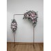  Flower arch arrangement in lilac white mauve colors.  Arbor flowers. Floral archway. Faux flowers for wedding arch. 5059-2