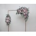  Flower arch arrangement in lilac white mauve colors.  Arbor flowers. Floral archway. Faux flowers for wedding arch. 5059-2