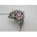  Flower arch arrangement in lilac white mauve colors.  Arbor flowers. Floral archway. Faux flowers for wedding arch. 5059-2