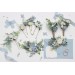 Elegant Dusty Blue & White Wedding Accessories – Bobby Pins