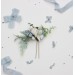 Elegant Dusty Blue & White Wedding Accessories – Hair Pin