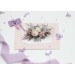 Charming Duste Purple, Lavender & White Wedding Accessories –  Hair Comb