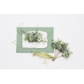 Sage Green Flower Comb and Hair Pins Set – Perfect for Colorful Bridesmaid Dresses