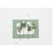 Sage Green Flower Comb and Hair Pins Set – Perfect for Colorful Bridesmaid Dresses