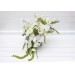 Elegant White and Green Bouquets – Bridal and Bridesmaid Faux Flowers