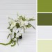 Elegant White and Green Bouquets – Bridal and Bridesmaid Faux Flowers