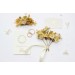 Daisy Yellow Flower Comb and Hair Pins Set – Ideal for Colorful Bridesmaid Dresses