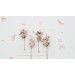 Blush Pink Flower Comb and Hair Pins Set – Perfect for Colorful Bridesmaid Dresses