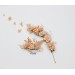 Pale Peach Hair Comb and Floral Pins Set – Perfect for Colorful Bridesmaid Dresses