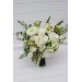 Beautiful White and Olive Green Bouquets – Bridal and Bridesmaid Faux Flowers