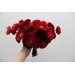 Elegant Red Wedding Bouquet – Faux Bridal Bouquet for Brides & Bridesmaids