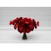 Elegant Red Wedding Bouquet – Faux Bridal Bouquet for Brides & Bridesmaids