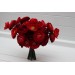 Elegant Red Wedding Bouquet – Faux Bridal Bouquet for Brides & Bridesmaids