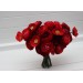 Elegant Red Wedding Bouquet – Faux Bridal Bouquet for Brides & Bridesmaids