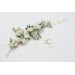 Set of 8 White Ivory Cream Flower Hair Pins – Elegant Wedding Hair Accessories