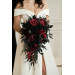 Black and Burgundy Wedding Bouquets – Gothic & Moody Bridal and Bridesmaid Designs