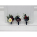 Wedding Boutonnieres and Wrist Corsage in Purple, Ivory, Emerald, Burgundy & Navy Blue