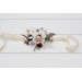 Beige, White & Brown Wedding Boutonnieres and Wrist Corsages – Neutral Faux Flower Accessories