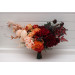 Ombre Wedding Bouquets in Burgundy, Red, Peach & Orange | Faux Bridal & Bridesmaid Bouquets