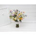 Colorful Wildflower Bridal Bouquet – Faux Daisy Posy in Spring & Summer Tones