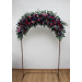 Jewel-Tone Wedding Arch Flowers – Emerald, Purple, Magenta, Teal & Navy Faux Florals