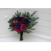Jewel-Tone Wedding Bouquets – Faux Bridal & Bridesmaid Flowers in Deep Rich Colors