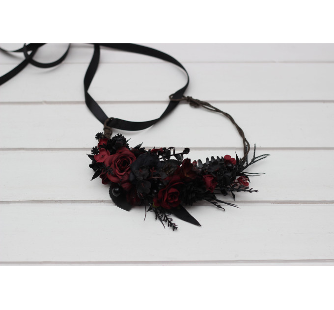 Gothic Wedding Bouquet – Purple, Black, Blue & Burgundy Dark Moody Flowers