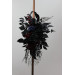 Gothic Wedding Arbor Flowers – Burgundy, Black, Blue & Purple Halloween Floral Archway