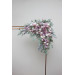 Flower Arch Arrangement in Lilac & White | Faux Floral Archway for Wedding