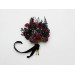 Purple, Burgundy & Black Hair Pins – Gothic Wedding Floral Hair Accessories Set
