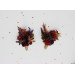 Purple, Rust & Burgundy Wedding Boutonnieres – Faux Floral Accessories