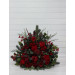 Red & Green Winter Standing Flowers – Christmas Wedding Decorations