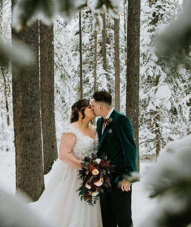winter wedding flowers