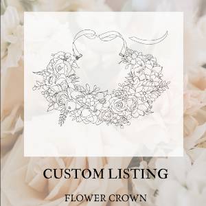 Custom Flower Crown