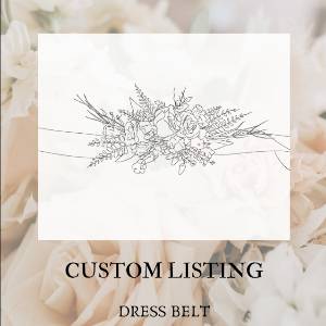 Custom Fower Belt