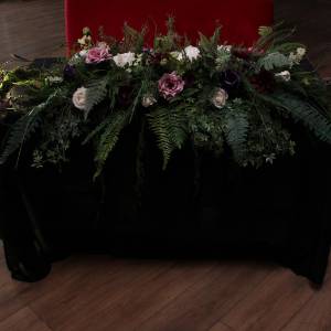 Fern & Moss Forest Wedding Table Flowers 5493