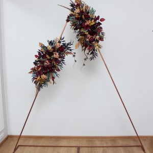 Flower arch arrangement in purple burgundy beige colors. Arbor flowers. Floral archway. Faux flowers for wedding arch. 5096 Flower arch arrangement in purple burgundy beige colors. Arbor flowers. Floral archway. Faux flowers for wedding arch. 5096