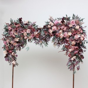 Flower arch arrangement in mauve purple beige colors. Arbor flowers. Floral archway. Faux flowers for wedding arch. 5180 Flower arch arrangement in mauve purple beige colors. Arbor flowers. Floral archway. Faux flowers for wedding arch. 5180